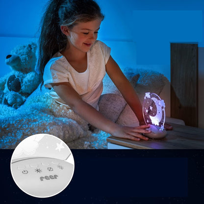REER ColourLumy LED nočná lampička 5 farieb MESIAC