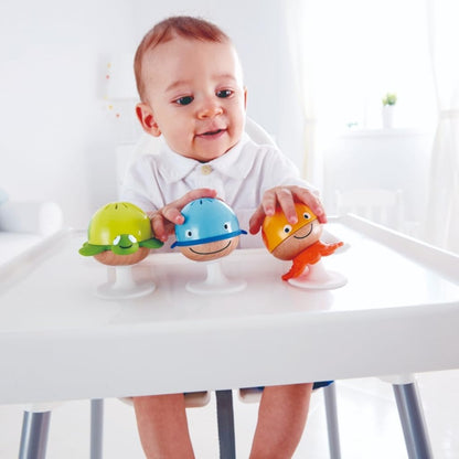 HAPE Stay-put sanselige havdyr med sugekopper 3 stk
