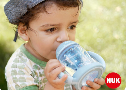 NUK Learner Cup NEKVAPKACÍ POHÁR s indikátorom teploty 150 ml 6 mes.+