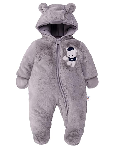 JIAMY combinaison d'hiver avec capuche 12-18 mois 85cm
