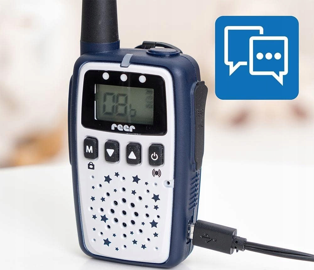 REER Care&Talk 2v1 elektronická pestúnka a vysielačka s dosahom 5 km