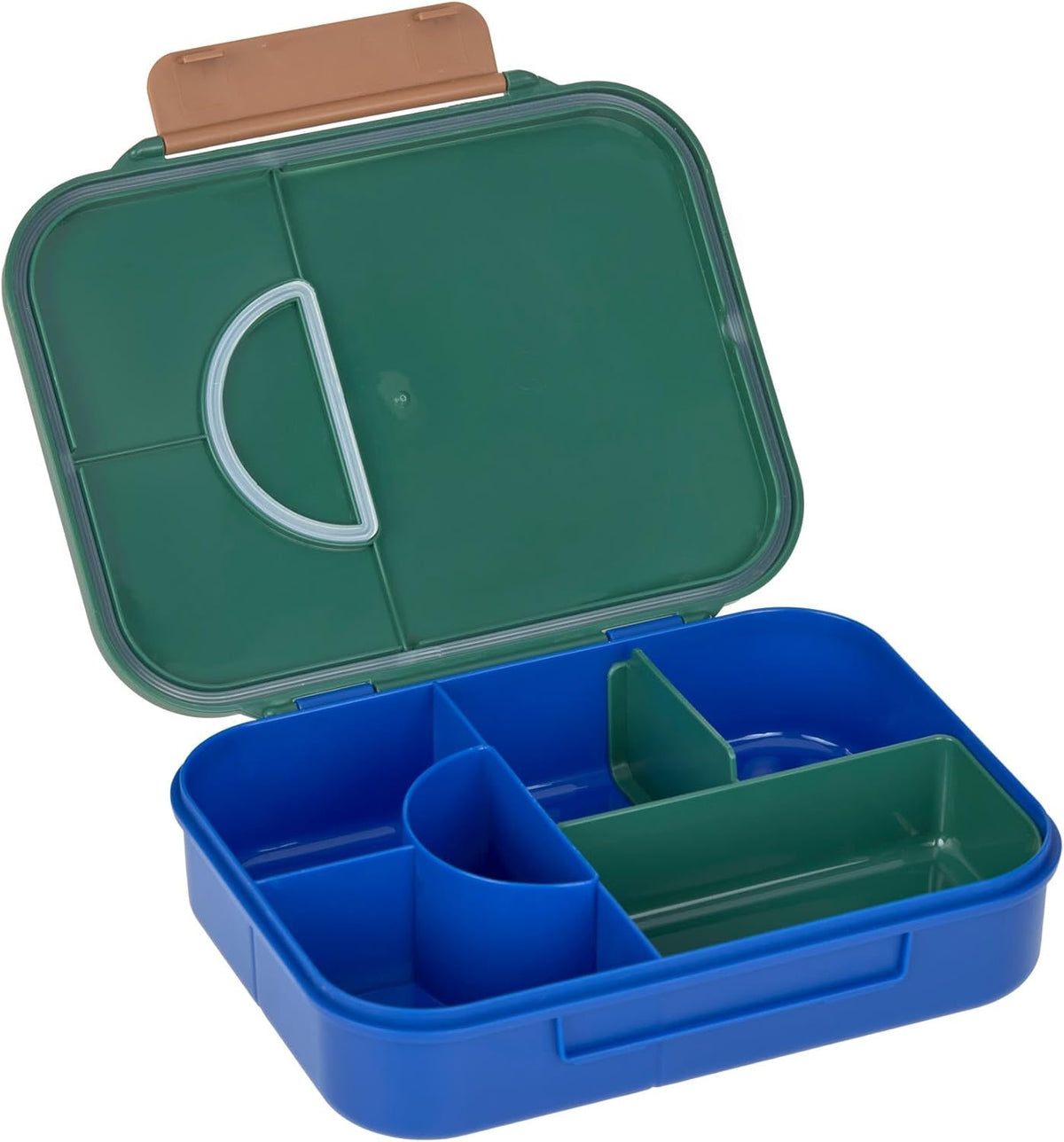 LÄSSIG Bento desiatový box s priehradkami 17 × 21 cm Dúha