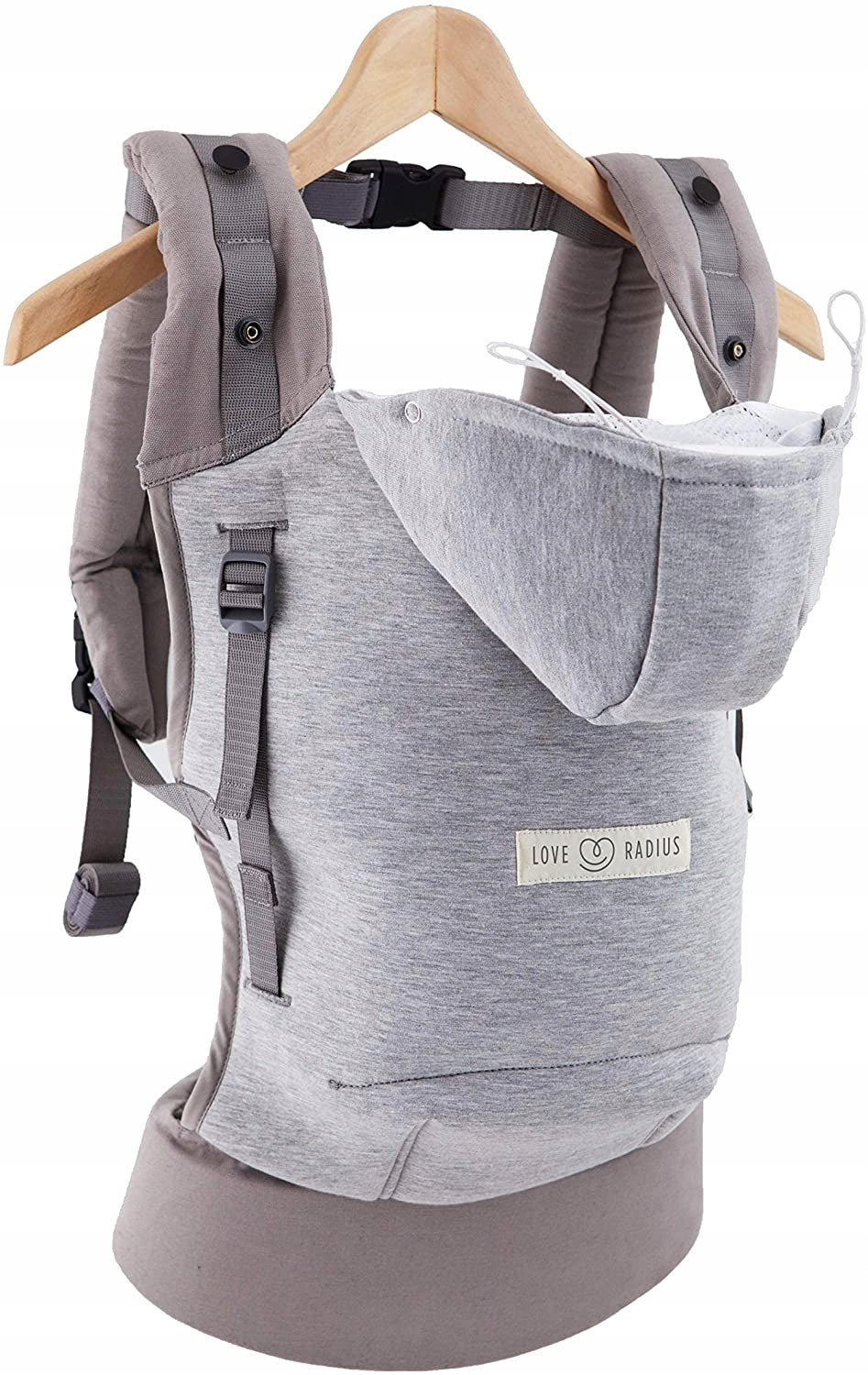 LOVE RADIUS ergonomické nosidlo s kapucňou HOODIE CARRIER