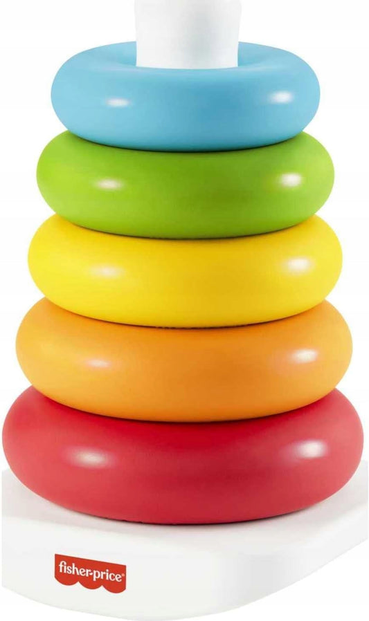 FISHER-PRICE Rock-a-Stack piramidă cu 5 inele 21 cm