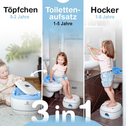 BABYBEFUN 3v1 nočník, nadstavec, podnožka