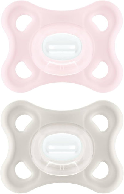 MAM Comfort Silikon-Schnuller 0–3 Monate x2