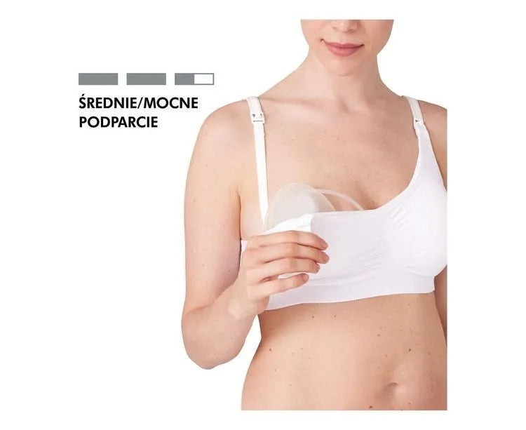 MEDELA podprsenka na dojčenie a odsávanie mlieka 3v1 L