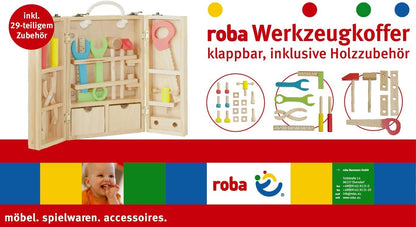 ROBA drevený kufrík s náradím