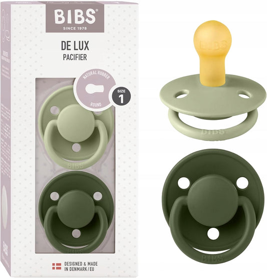 BIBS DE LUX smoczki uspokajające 2pack 0-6msc