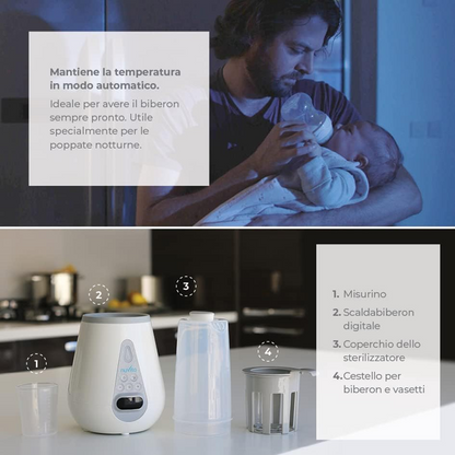 NUVITA ohrievač, sterilizátor a rozmrazovač 4 v 1