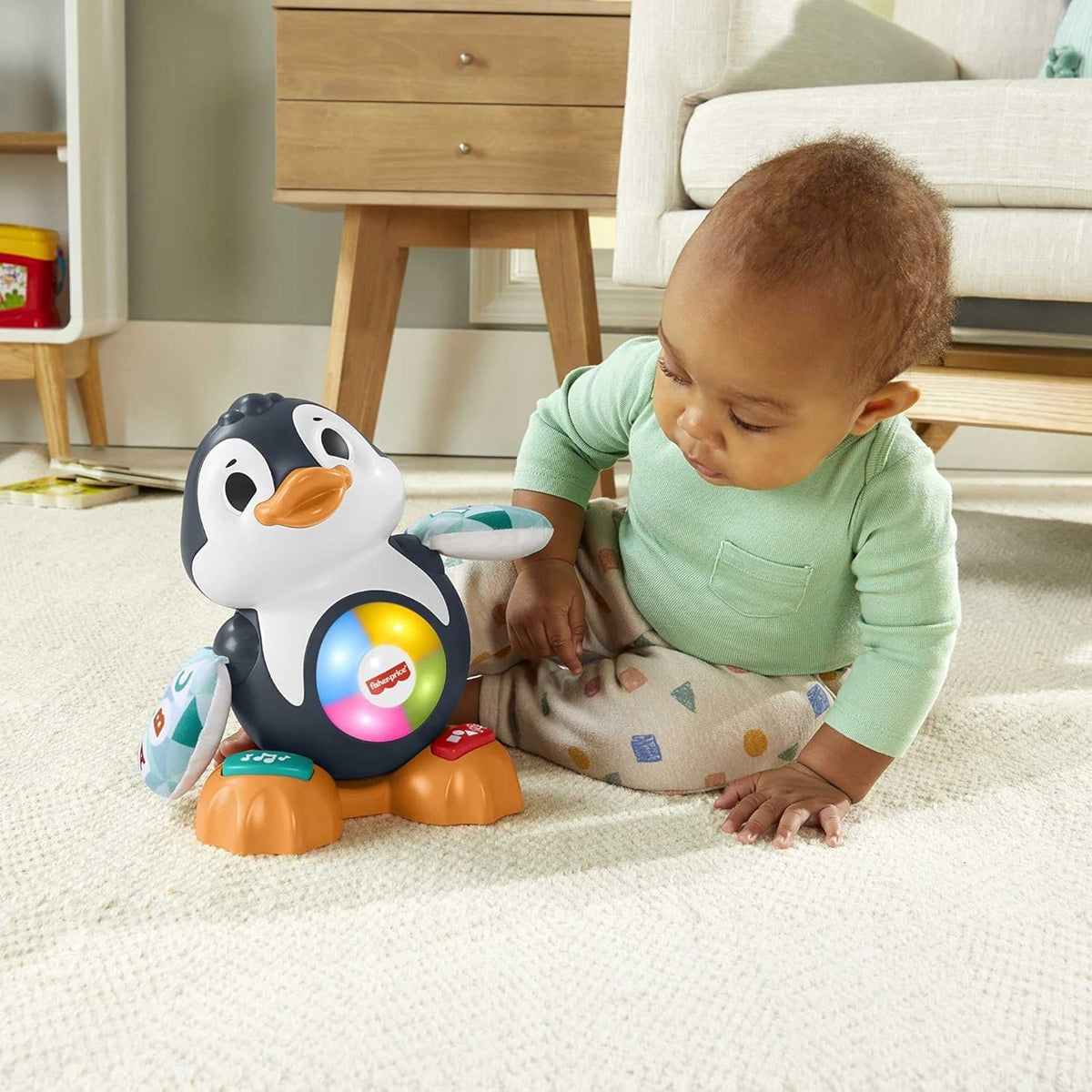 FISHER-PRICE HCJ59 interaktívny TUČNIAK nemecký jazyk