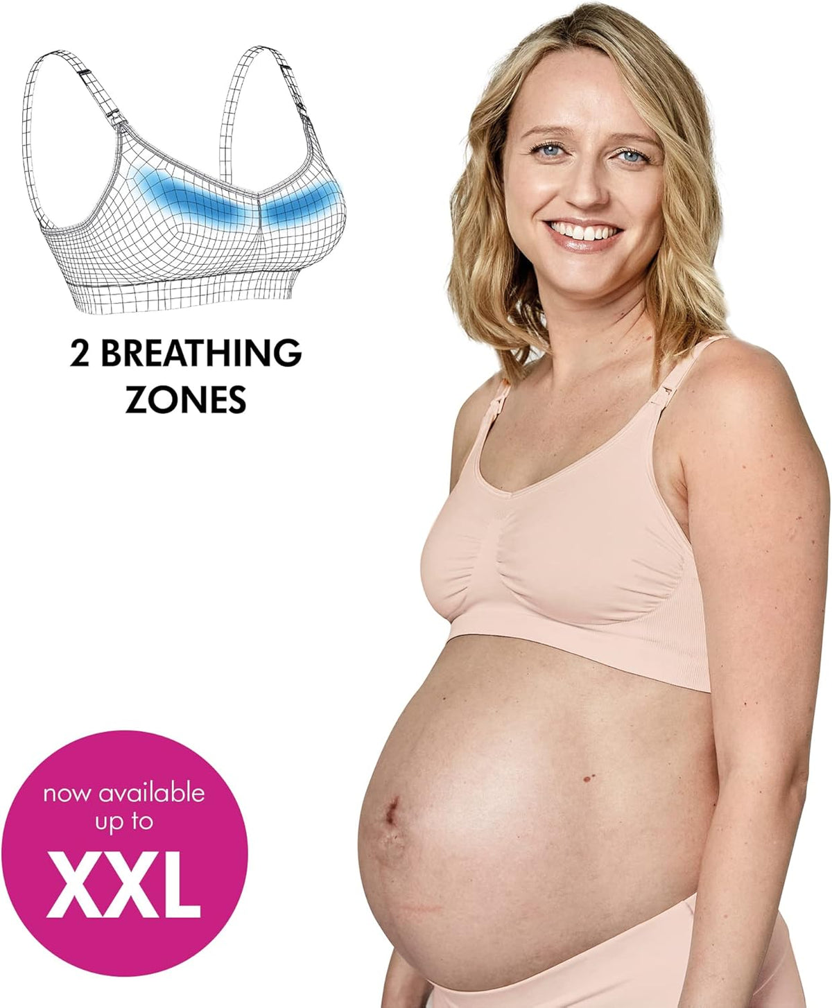 MEDELA KEEP COOL ULTRA bezšvová podprsenka na dojčenie XL
