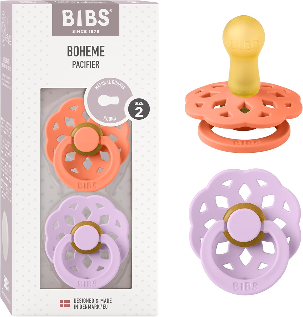 BIBS BOHEME cumlíky 2pack 6msc+