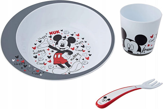 NUK Disney 3 részes étkészlet MICKEY EGÉR