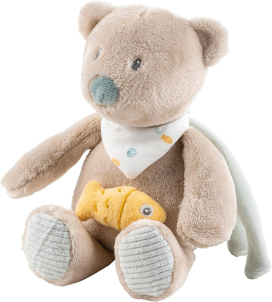 NATTOU Medvedík Julia plyšová uspávacia hračka s hracím mechanizmom La-Le-Lu 23 cm