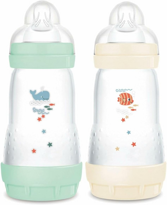 MAM Easy Start antikolikus cumisüveg 260 ml közepes folyás 2 db