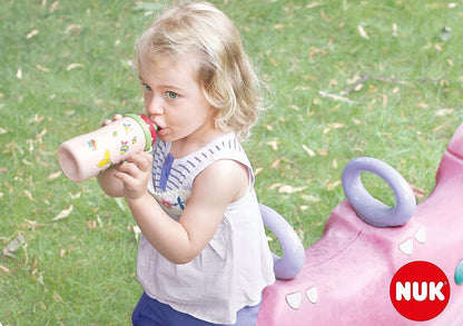 NUK Sports Cup Mickey BUTELKA 24 m+ ustnik push-pull 450 ml