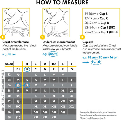 MEDELA KEEP COOL ULTRA bezšvová podprsenka na dojčenie XXL