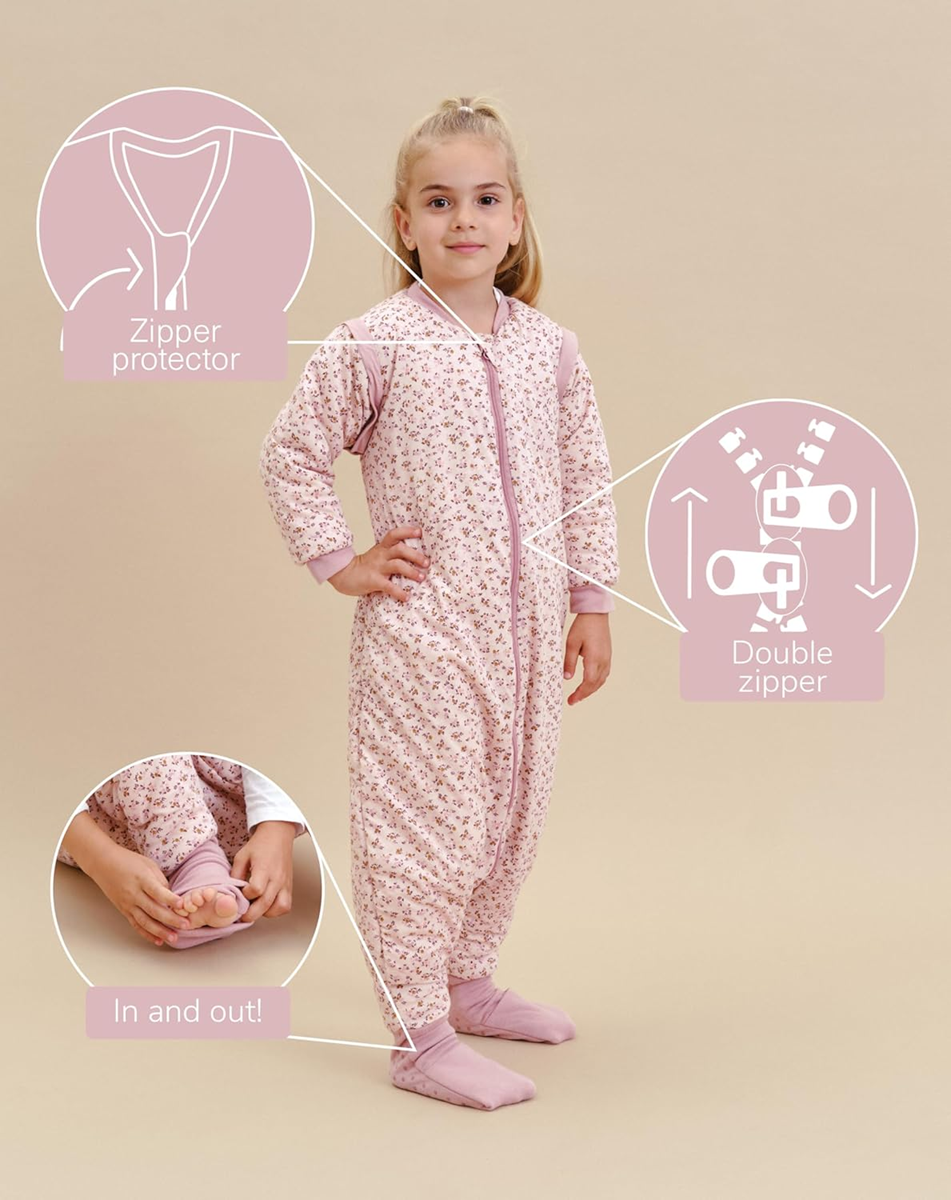 MOLIS&CO zimný spací vak 2,5 TOG 3 roky, odnímateľné rukávy