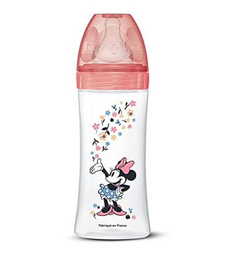 DODIE fľaša 330 ml cumlík 3 rýchly prietok 6 m+ DISNEY MINNIE