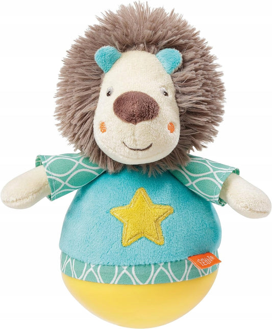 FEHN Funky Friend wańka WSTAŃKA 18cm grzechotka LEW