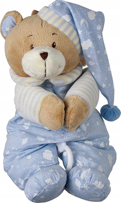 SMALL FOOT plyšový mojkáč s hracím strojčekom MEDVEDÍK NILS 21 cm