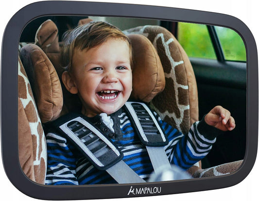 MAPALOUBaby-watching mirrorcolour blackoverall width 17.5 cm, height 24.5 cmwidth of mirror surface 14.5 cm