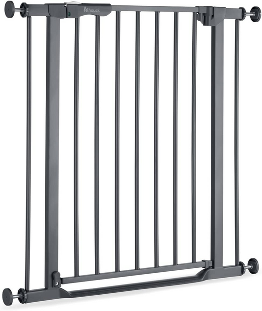 HAUCK Clear Step Treppenschutzgitter, schraubenlose Montage, 75-80 + 9cm