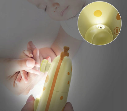 MEGAINVO elektrický pilník na nechty s LED lampou, 10 nástavcov