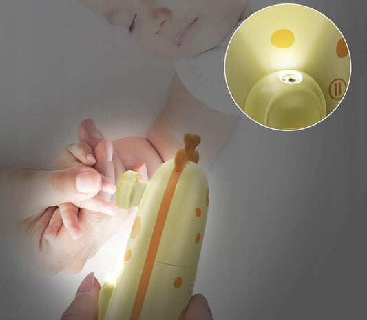 MEGAINVO elektrický pilník na nechty s LED lampou, 10 nástavcov