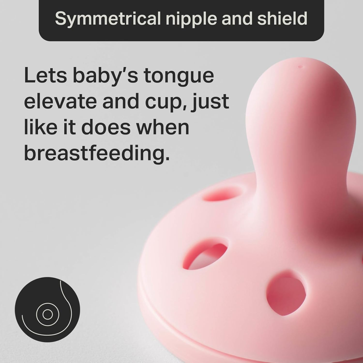 TOMMEE TIPPEE Breast Like upokojujúci cumlík x4 0 – 6 mesiacov
