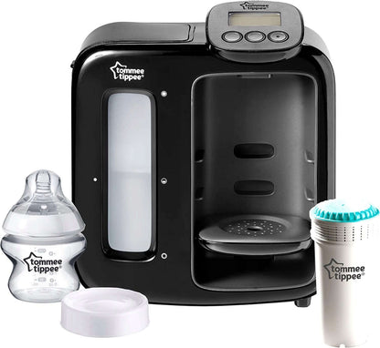 TOMMEE TIPPEE Perfect Prep EKSPRES Day&Night podgrzewacz do mleka z filtrem i butelką