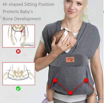 VRBABIES mäkký ergonomický nosič 3 – 15 kg