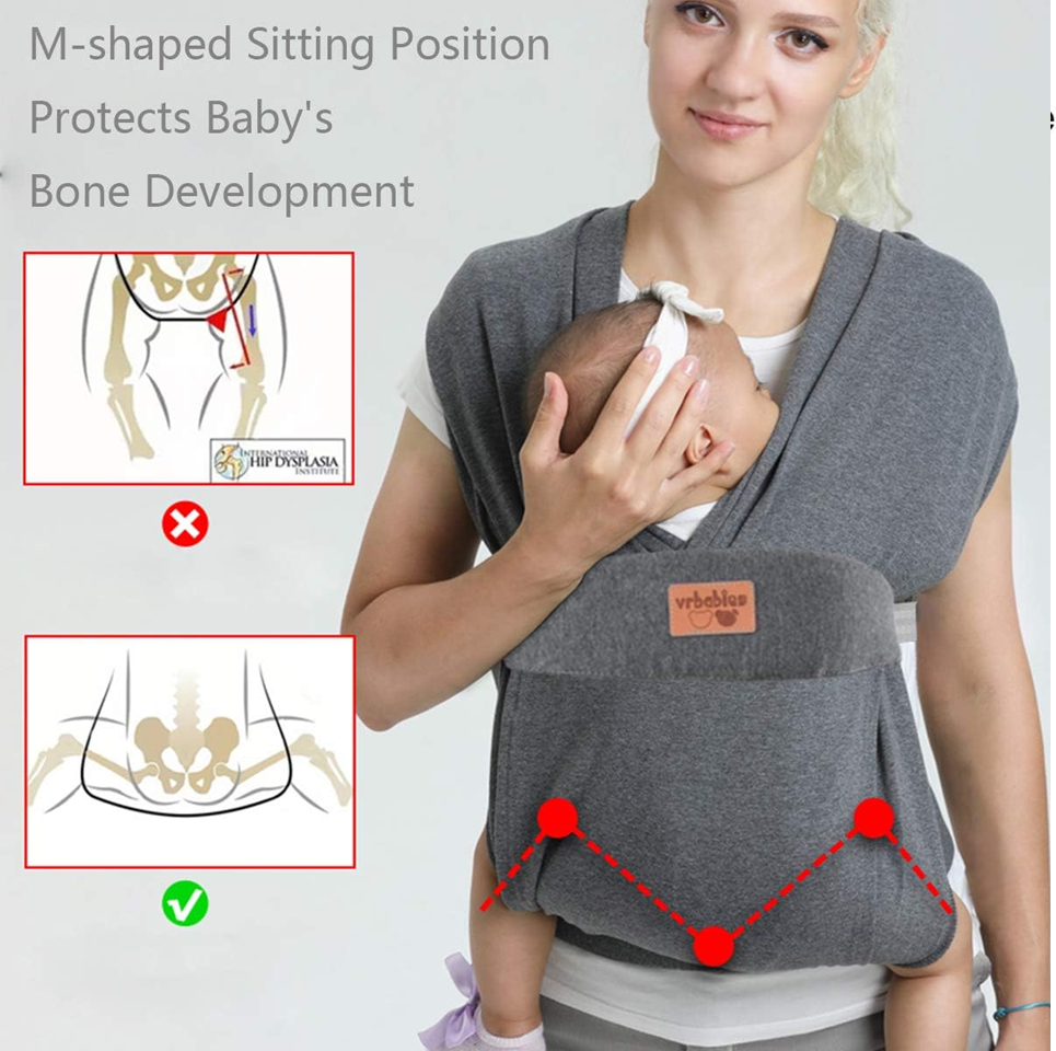 VRBABIES mäkký ergonomický nosič 3 – 15 kg