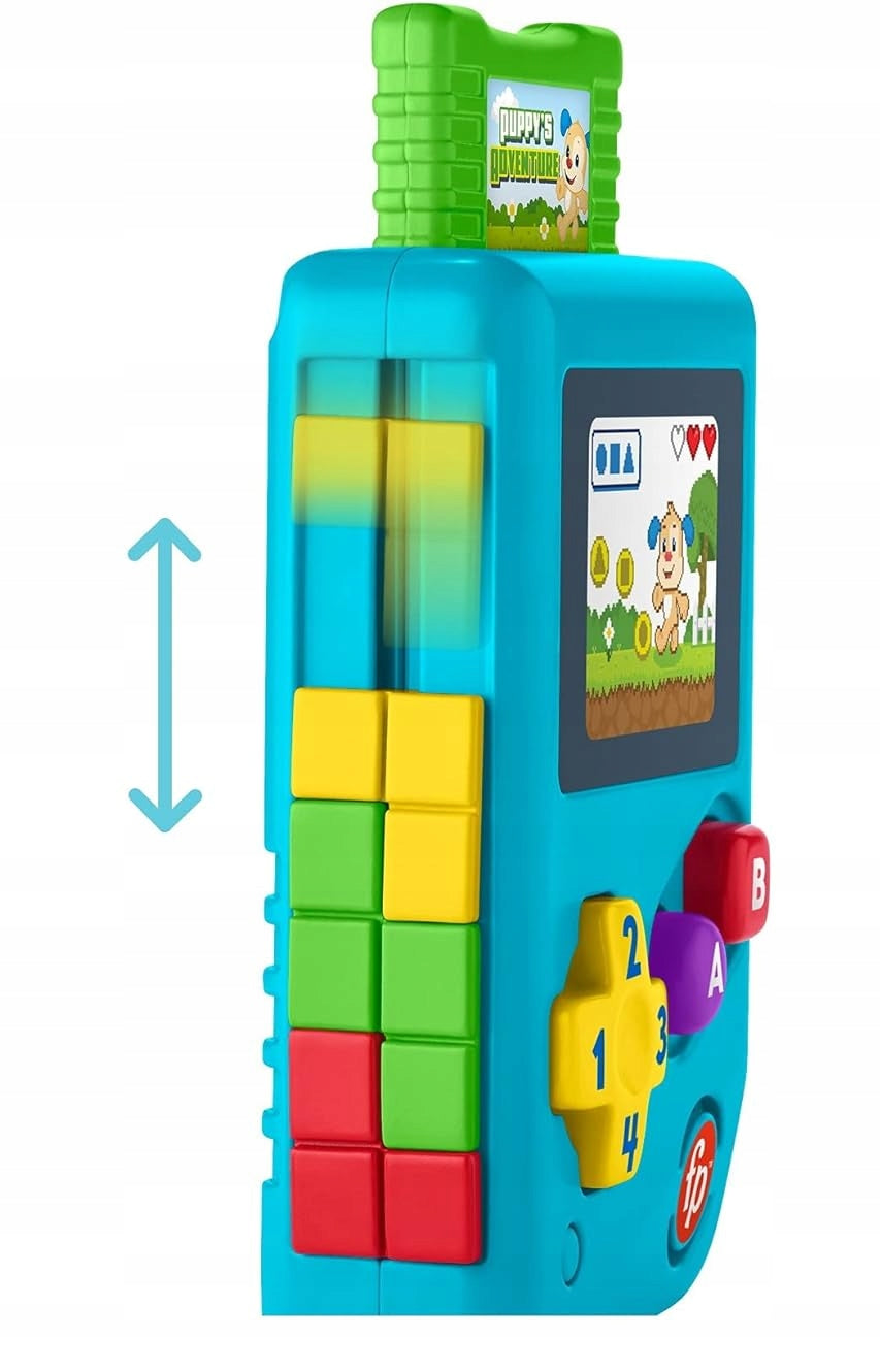 FISHER-PRICE Lil Gamer interaktívna retro konzola J. NEMECKÝ
