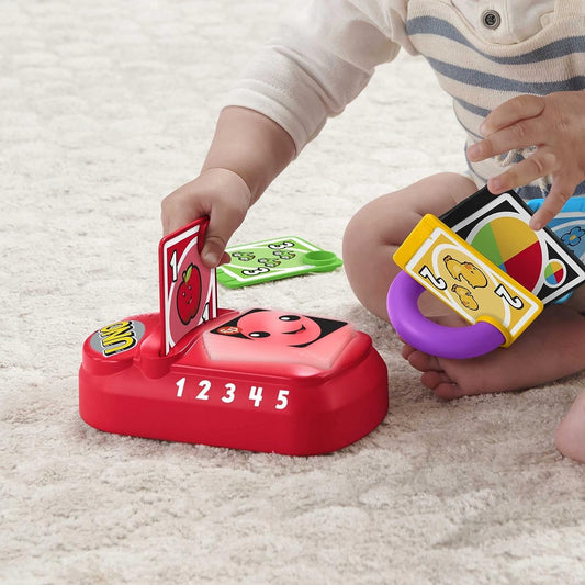 FISHER-PRICE svetlá, hudba, frázy, nemčina, UNO