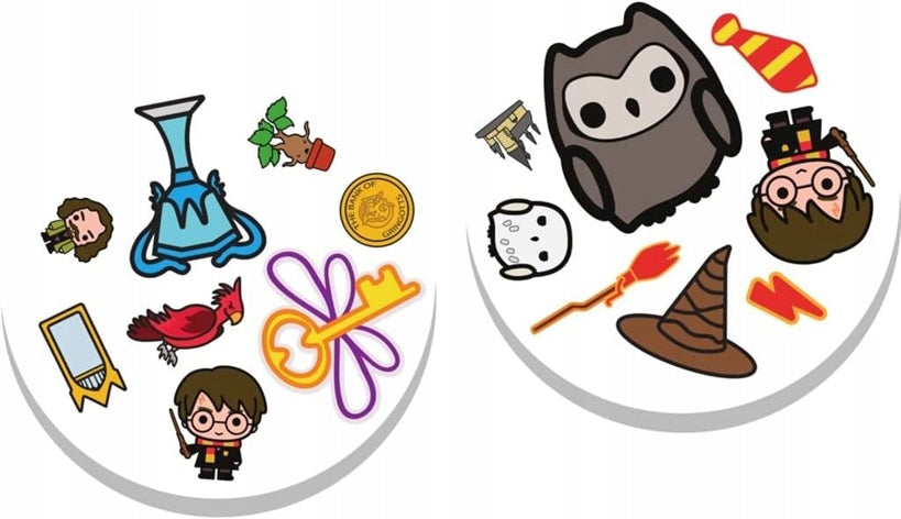 ZYGOMATIC Dobble 55 kariet + kovová škatuľka HARRY POTTER