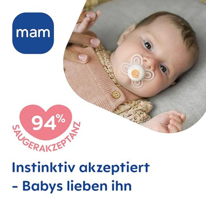MAM Perfect Day & Night silikónový cumlík 0-6 m x4 SVETELNÉ