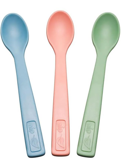 NIP Eat Green súprava lyžičiek 3 kusy 14 cm 4 mesiace+