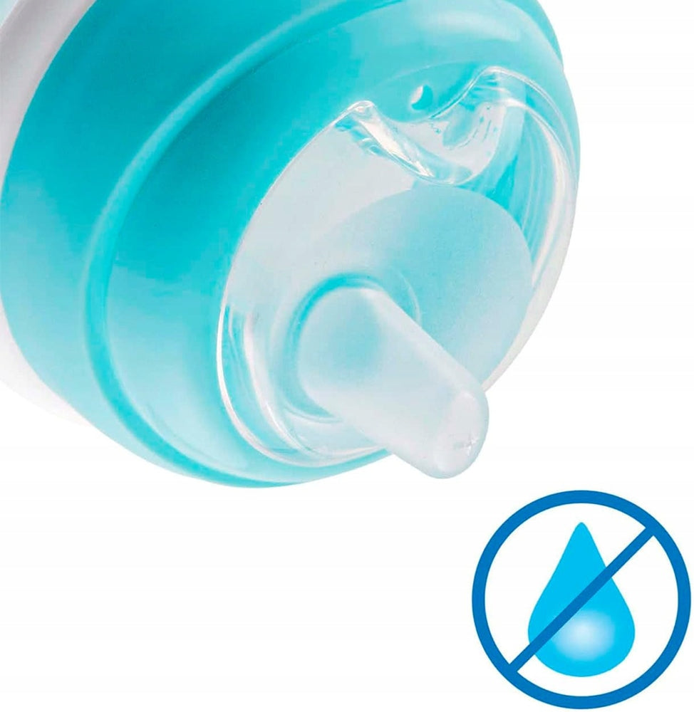 CHICCO Transition Cup netečúci pohár s náustkom a úchytmi 200 ml 4 m+