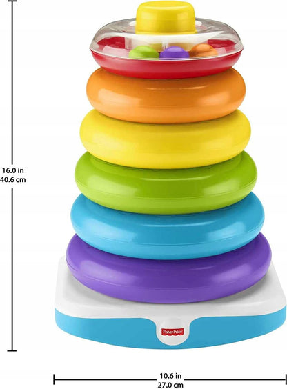 FISHER-PRICE giga pyramída z krúžkov