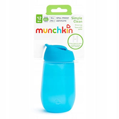 MUNCHKIN SIMPLE CLEAN pohár so slamkou x2 296ml 12 mesiacov+