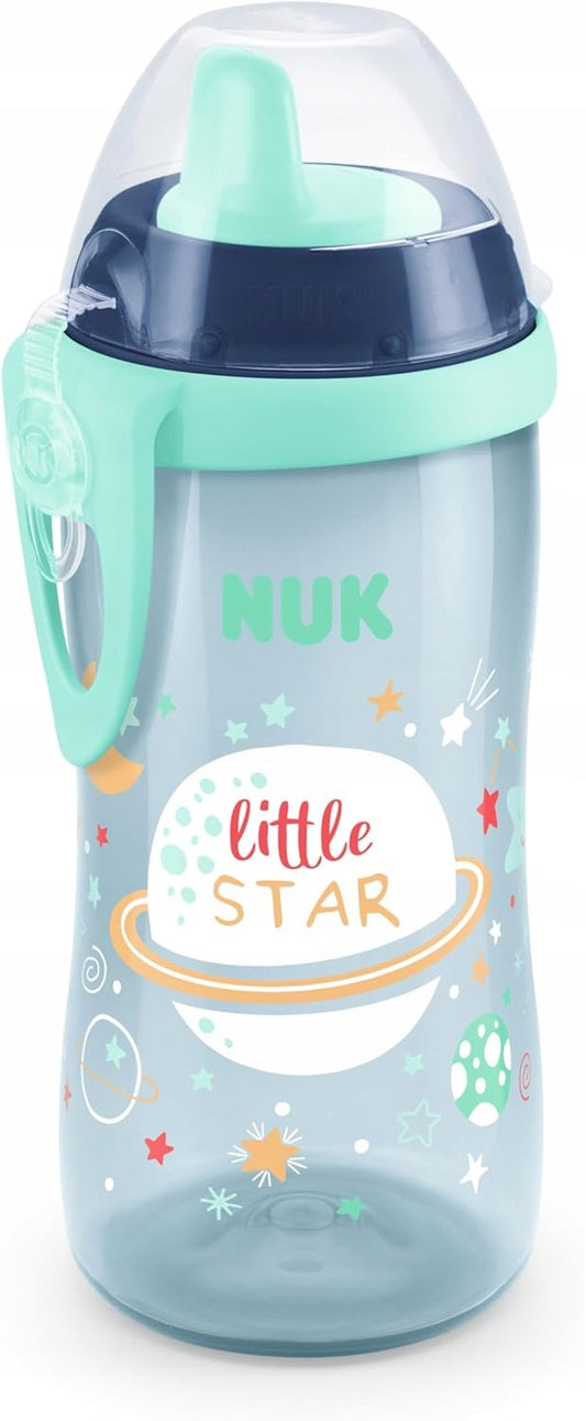 NUK Kiddy Cup fľaša svietiaca v tme 300 ml 12 m+ VESMÍR