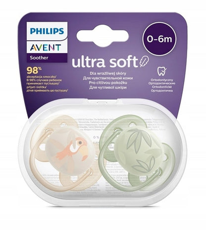 PHILIPS AVENT Ultra Soft Forest Friends cumlíky x 2 0 – 6 mes.