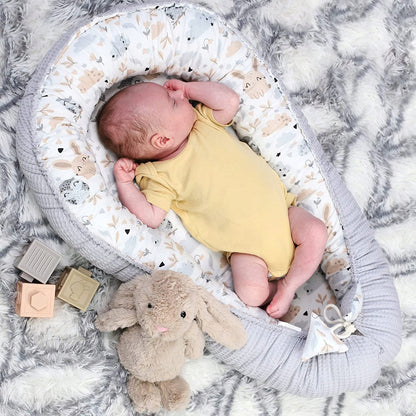 TOTSY BABY kokon niemowlęcy gniazdo 90 x 50