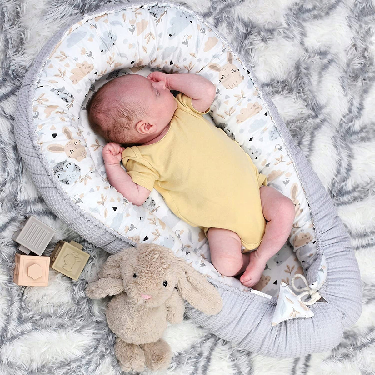 TOTSY BABY detské hniezdo kokon 90 x 50