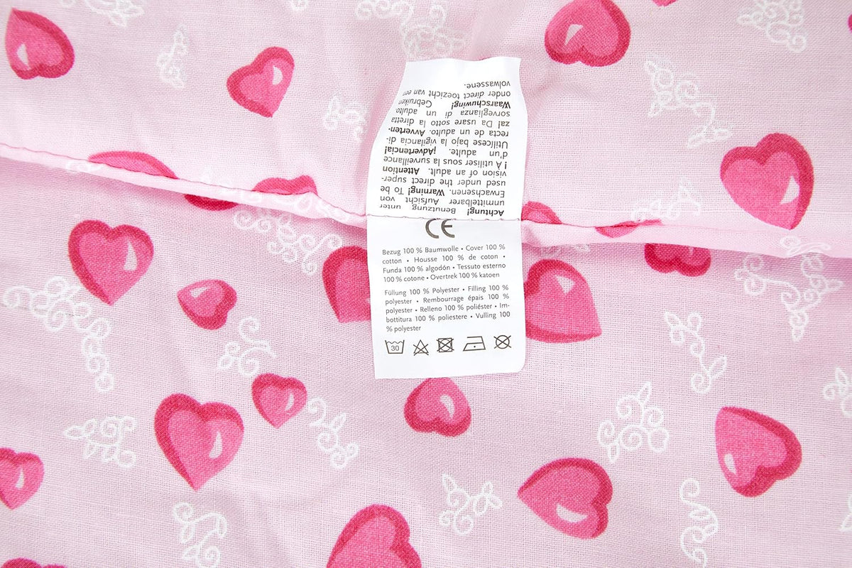 PINOLINO súprava posteľnej bielizne do postieľky pre bábiky 3-dielna 53x25 cm