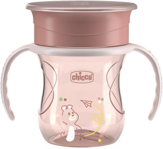 CHICCO Perfect Cup kubek niekapek ustnik 360 stopni 200 ml 12 m+