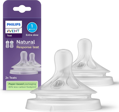 PHILIPS AVENT Natural RESPONSE cumlíky na fľašu 0 mes. x2