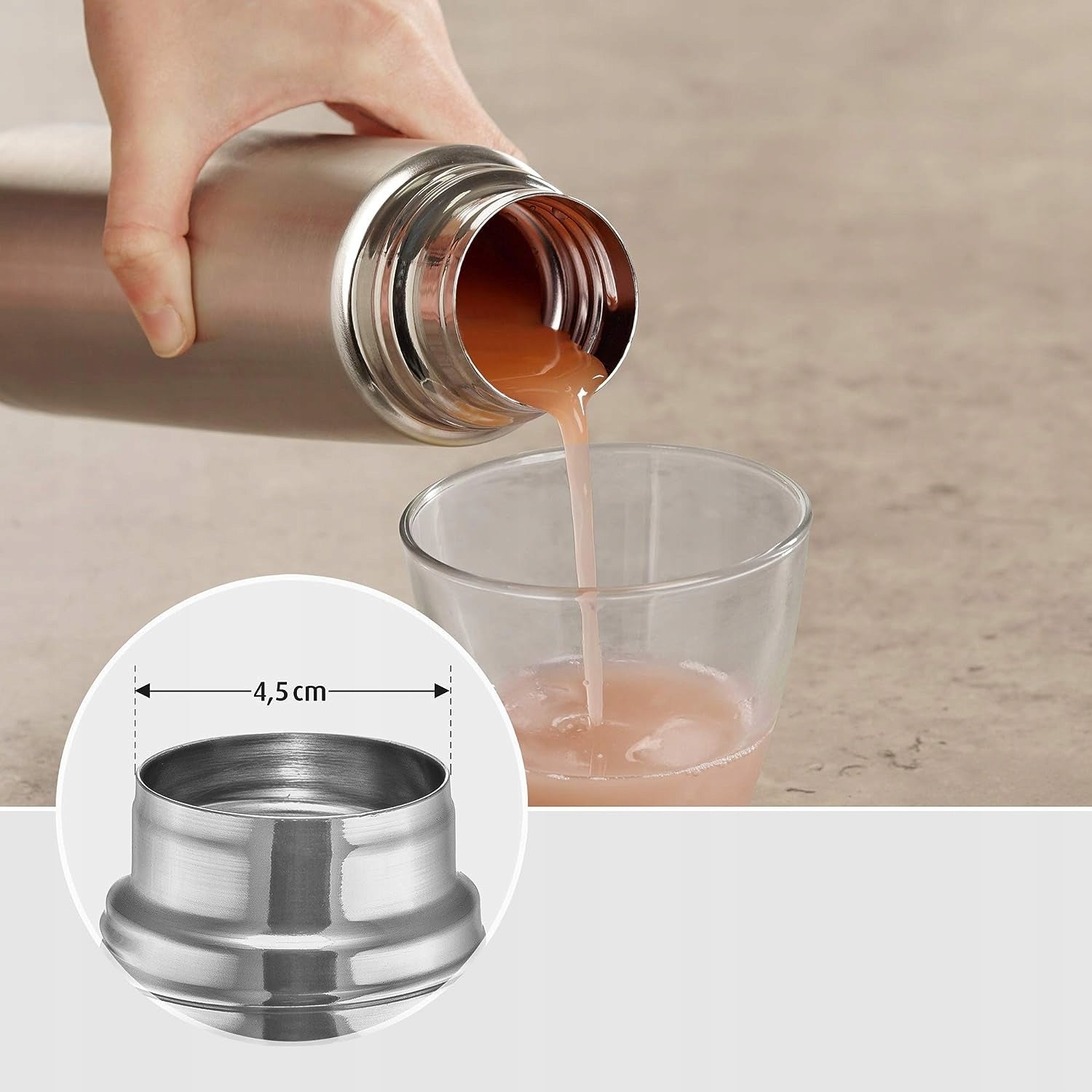 REER Pure termos ze stali nierdzewnej 700 ml